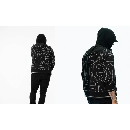 Eminem Antivenom Black Graphic Hoodie Jacket | America Suits